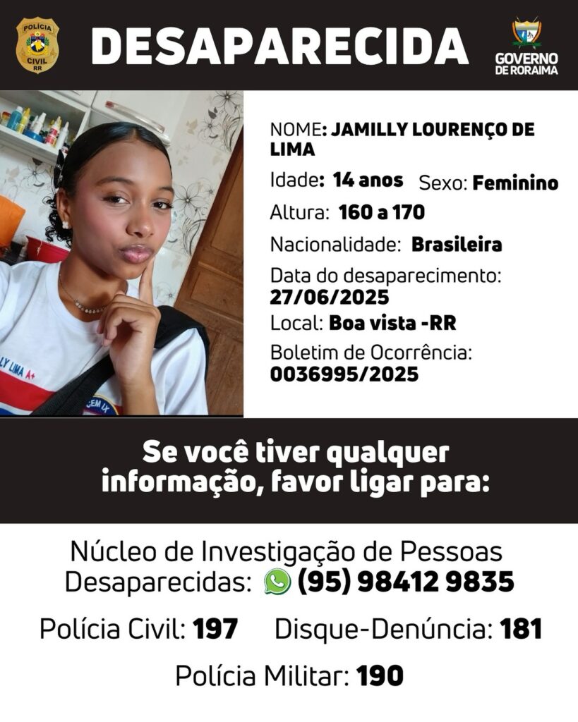 JAMILLY LOURENÇO DE LIMA